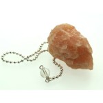 Himalayan Golden Quartz Hand Knapped Gemstone Pendulum